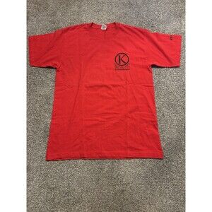 Vintage 1998 Kurupt Kuruption Rap Music T Shirt Size L Red Hip Hop